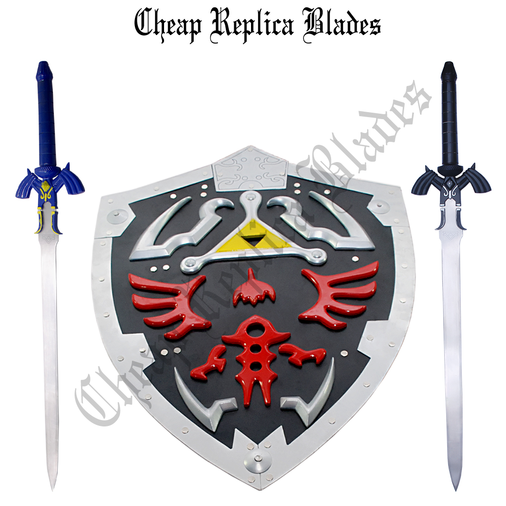 Dark Hylian Shield with Master Swords Set-0 Dark Hylian Shield with Master Swords Set-0